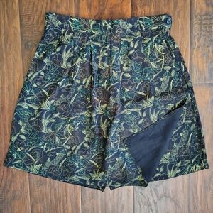 Vintage 90s AOP floral roses skort size XS-S